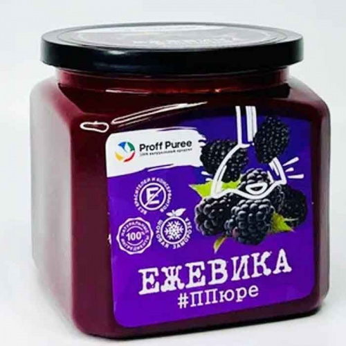Пюре замороженное Ежевика Proff Puree, 500г