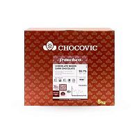 Шоколад Chocovic Темный 55,1%, 5кг.