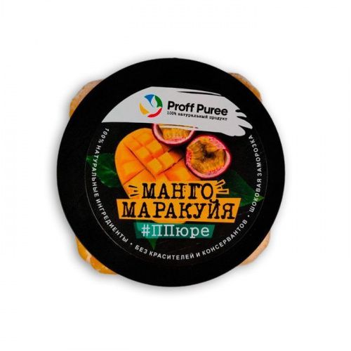 Пюре замороженное Манго-Маракуйя Proff Puree, 500г фото 4 Пюре замороженное Манго-Маракуйя Proff Puree, 500г фото 4