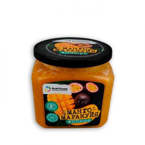 Пюре замороженное Манго-Маракуйя Proff Puree, 500г фото 3 Пюре замороженное Манго-Маракуйя Proff Puree, 500г фото 3