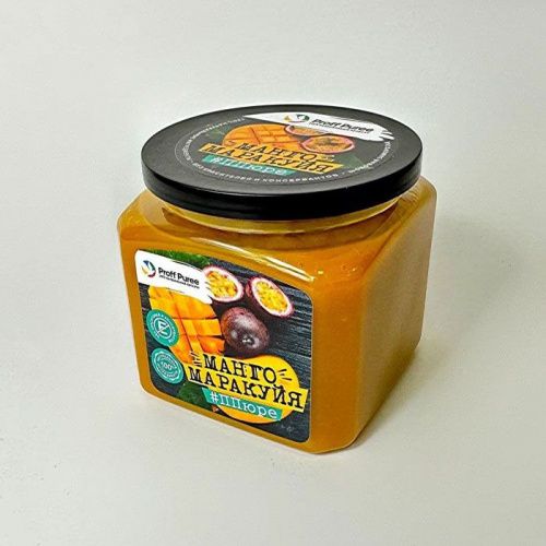 Пюре замороженное Манго-Маракуйя Proff Puree, 500г фото 2 Пюре замороженное Манго-Маракуйя Proff Puree, 500г фото 2